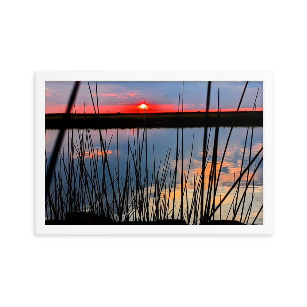 Sunset at Janes Island State Park, Crisfield, Maryland