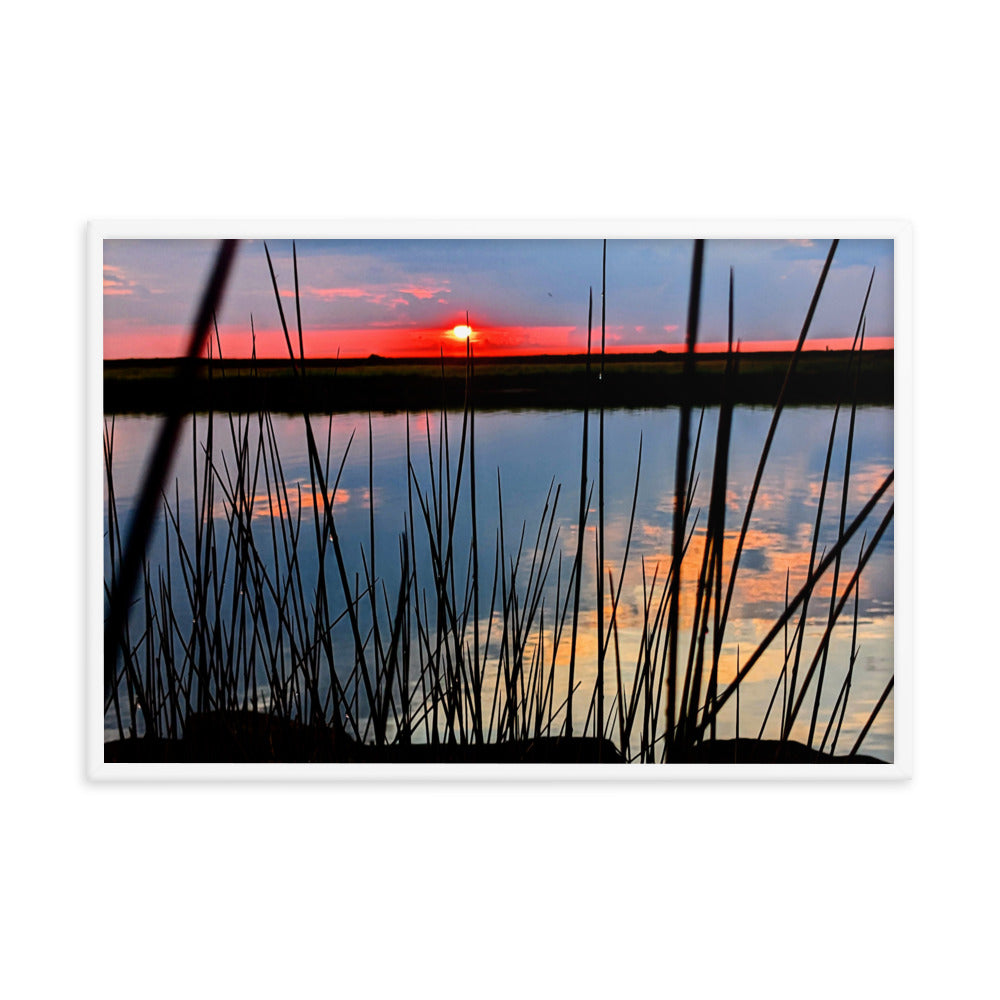 Sunset at Janes Island State Park, Crisfield, Maryland
