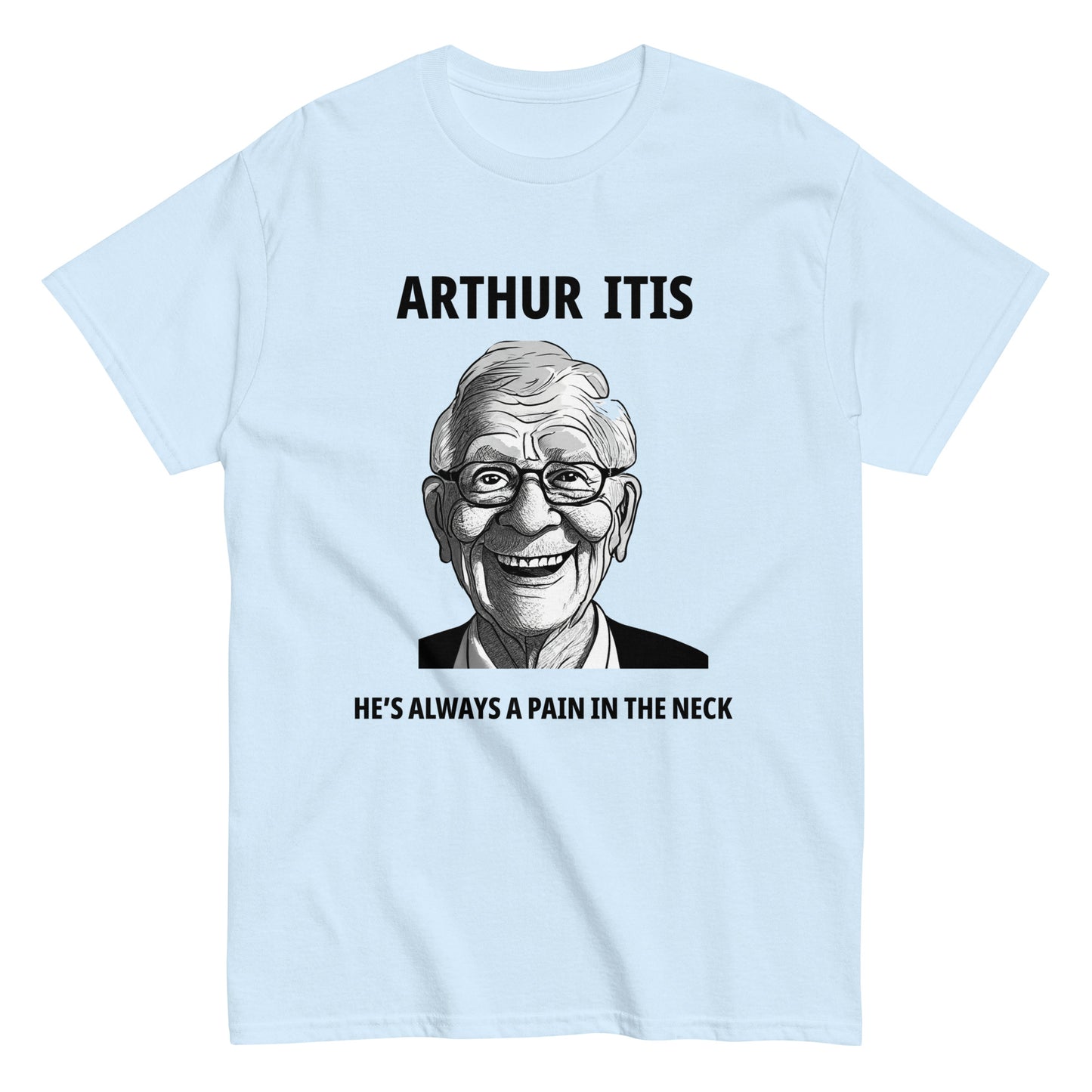 Arthur Itis  He's always a pain in the neck