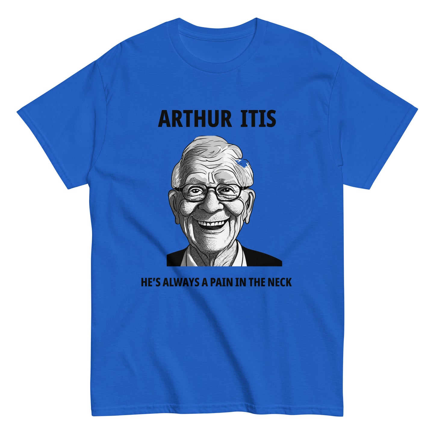 Arthur Itis  He's always a pain in the neck